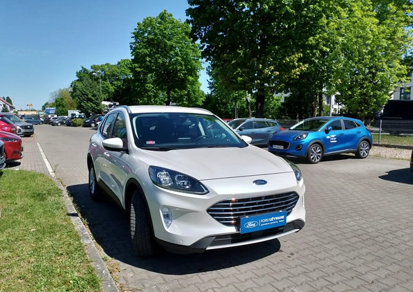 Ford Kuga cena 102000 przebieg: 65000, rok produkcji 2020 z Pniewy małe 172